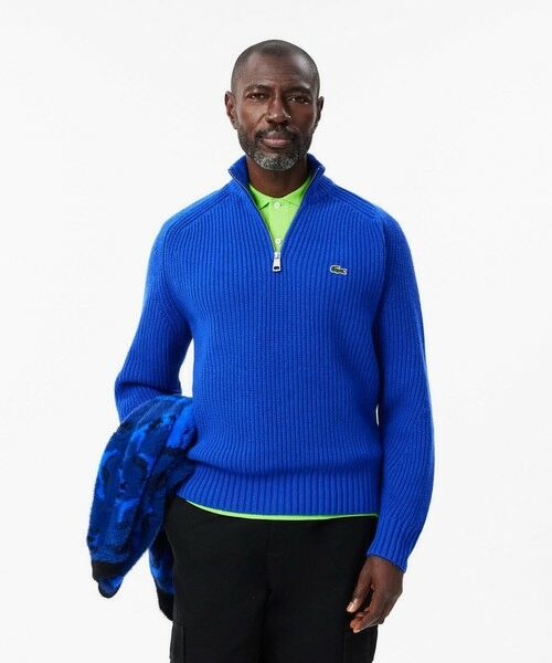 セール】 エッセンシャルハーフジップウールセーター （ニット