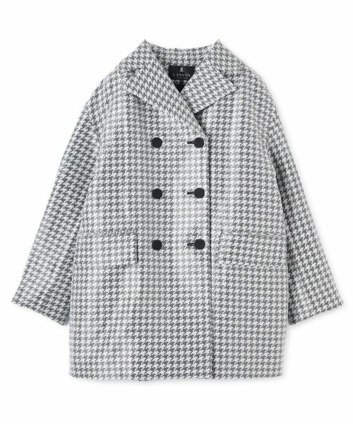 セール】 千鳥格子コート （その他アウター）｜LANVIN COLLECTION