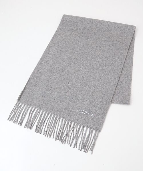 ネックアイテム 【洗えるカシミヤ】 カシミヤ100%プレーンマフラー 幅