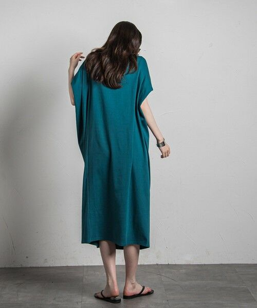セール】 【新色追加】コクーンカットワンピース≪洗濯機で洗える