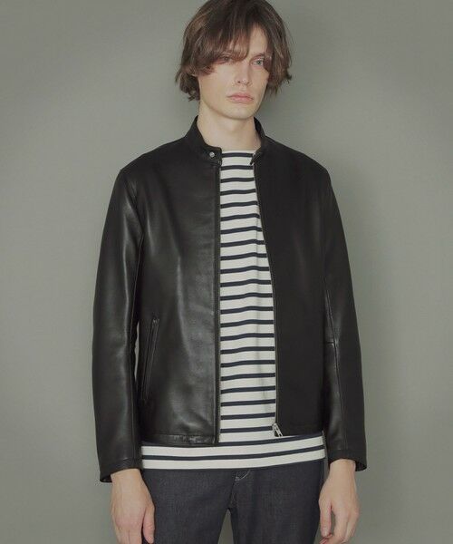 マッキントッシュロンドン ラムレザージャケット Weather proofed