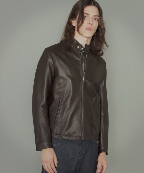 セール】 【Weather proofed Leatherwear】レザーシングルライダース