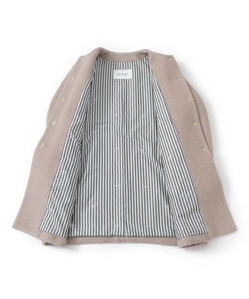 セール】 【WEB&一部店舗限定】ウールパイルノーカラーコート （その他