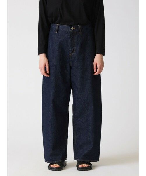 mizuiro ind ハイウエストワイドデニム （その他パンツ）｜mizuiro ind