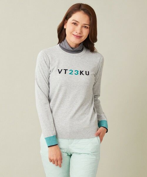 セール】 【WOMEN】ロゴニット 着回しOK 動きやすさ◎ 厚すぎないから