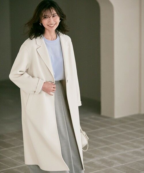 CLASSY.1月号掲載】ウールカシミヤビーバー チェスターコート （その他