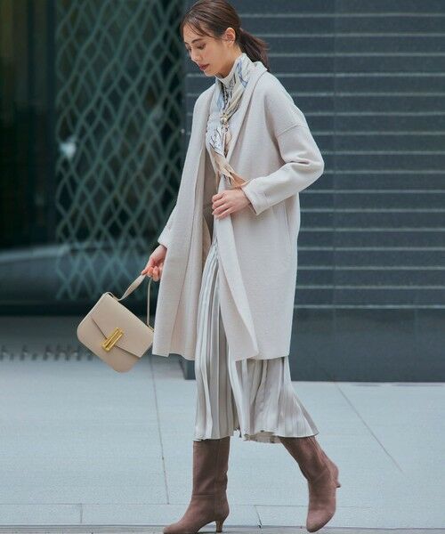 セール】 コンプレストパイル コーディガン （その他アウター）｜23区