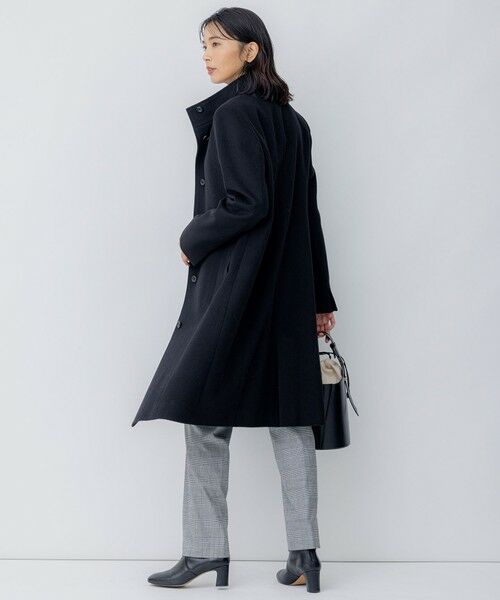 ウールカシミヤビーバー スタンドカラー コート （その他アウター