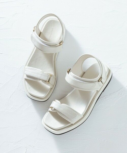 Oggi4月号掲載】スポーツ サンダル （フラットシューズ）｜23区