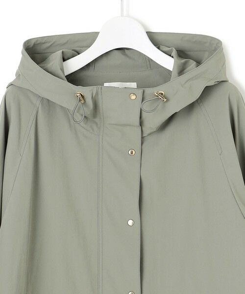 セール】 【撥水加工】ナイロン2WAYストレッチ フーデットアウター
