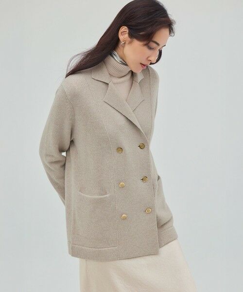 セール】 【見上愛さん着用/Oggi掲載】カシミヤブレンド ニット