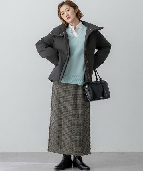 一部店舗限定/滝沢眞規子さん着用/撥水加工】ミリタリー Aライン