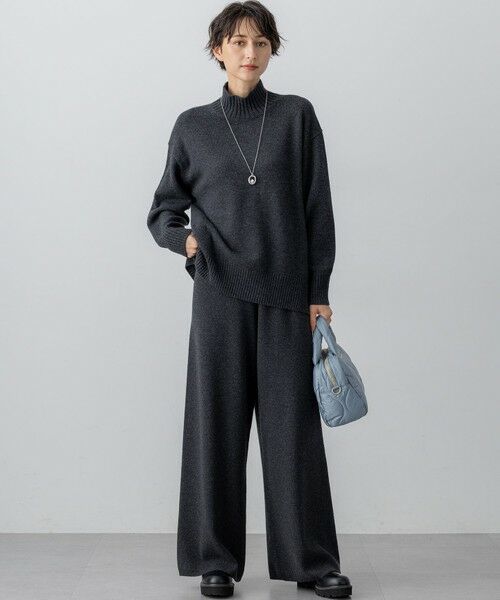 セール】 【見上愛さん着用/LEE掲載/洗える】カシミヤブレンド ニット