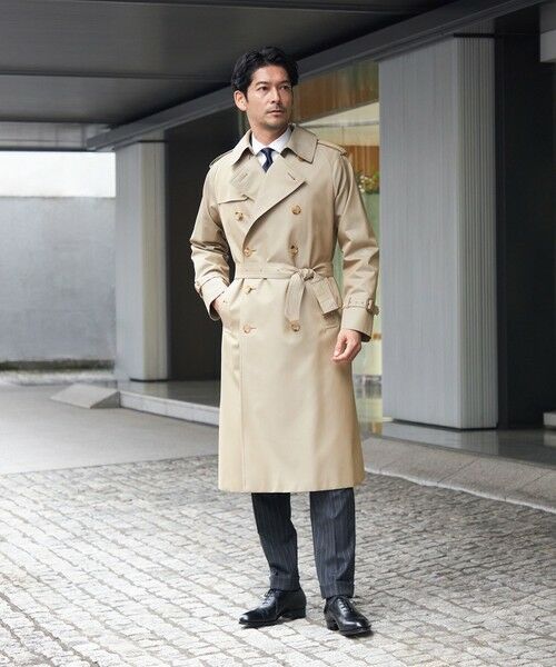 100年コート＞クラシックモデル ダブルトレンチコート （その他