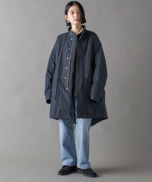 セール】 SHIPS NINE CASE:ミリタリー コート （ミリタリージャケット