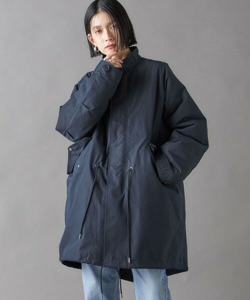 セール】 SHIPS NINE CASE:ミリタリー コート （ミリタリージャケット