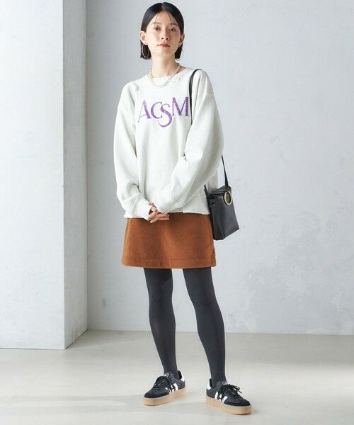 セール】 【SHIPS別注】onit:〈洗濯機可能〉フリース スカート （ミニ