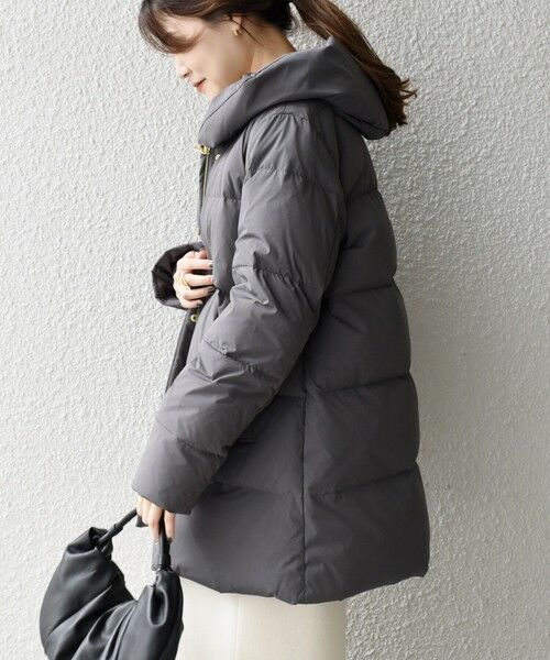 セール】 *〈手洗い可能〉ショールカラー ミディ ダウン◇ （その他