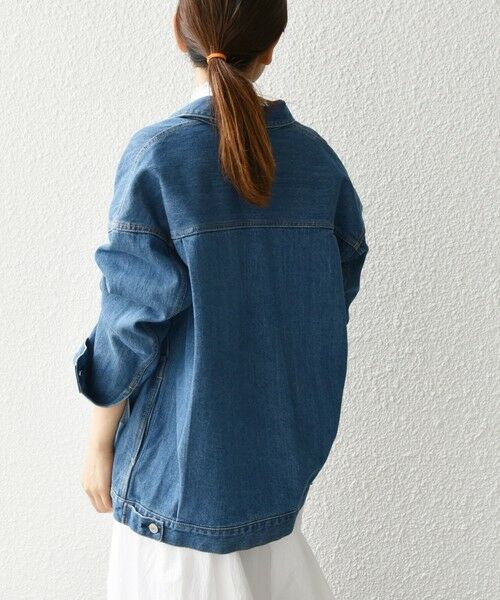 セール】 SHIPS any:〈洗濯機可能〉デニム ジャケット 23AW［SHIPS any