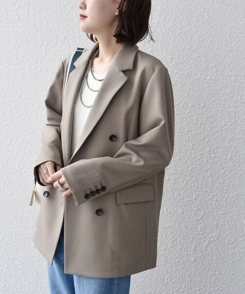 セール】 * 〈手洗い可能〉ダブル ジャケット ◇ （テーラード