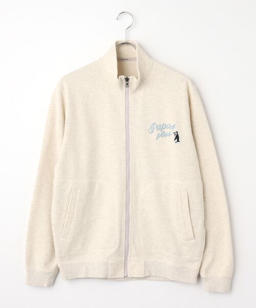 セール】 トビ裏毛 カットソーブルゾン （ブルゾン）｜PAPAS / パパス