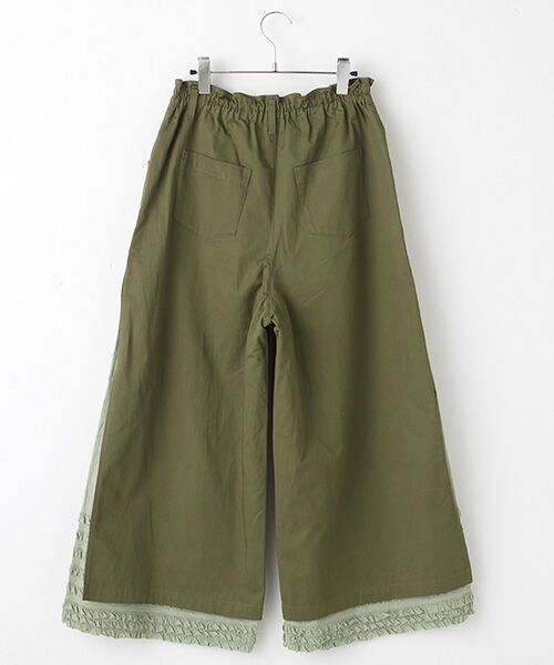 セール】 フリル使いワイドパンツ （その他パンツ）｜PINK HOUSE