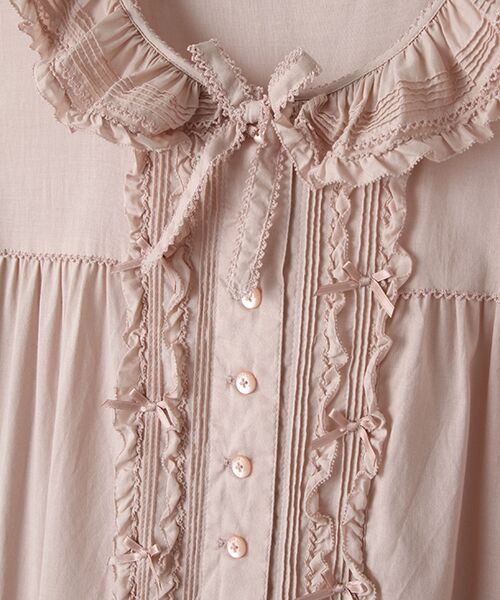 ローンフリルティアードワンピース （ロング・マキシ丈ワンピース