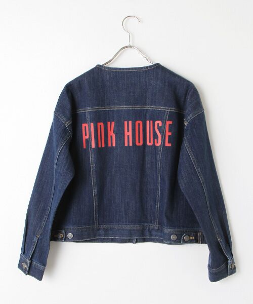 セール】 ビッグロゴプリントデニムジャケット （Gジャン・デニム