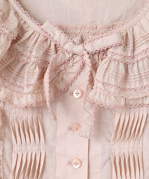 ローンフリルブラウス （シャツ・ブラウス）｜PINK HOUSE / ピンク