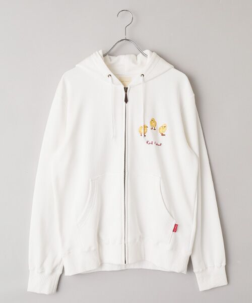 セール】 ひよこモチーフ刺繍パーカー （パーカー）｜PINK HOUSE