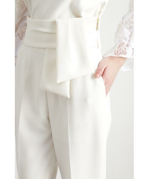 セール】 ◇ウエストリボンテーパードパンツ （パンツ）｜PINKY