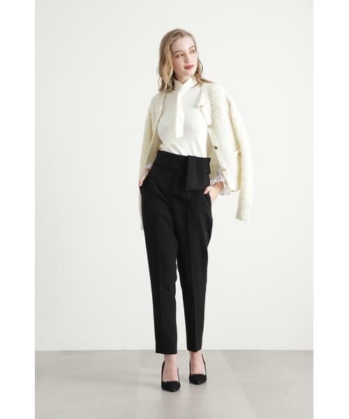 セール】 ◇ウエストリボンテーパードパンツ （パンツ）｜PINKY