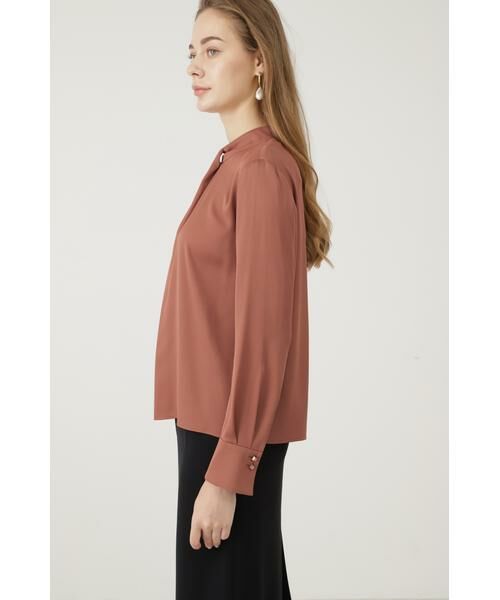 セール】 ◇タックドレープブラウス （シャツ・ブラウス）｜PINKY