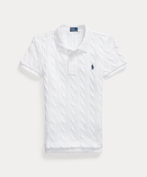 ケーブルニット ポロシャツ （ポロシャツ）｜POLO RALPH LAUREN / ポロ