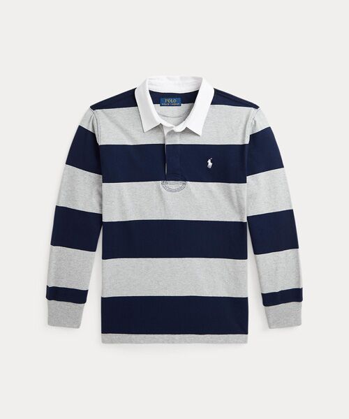 ボーイズ 8才～20才)アイコニック ラグビー シャツ （カットソー