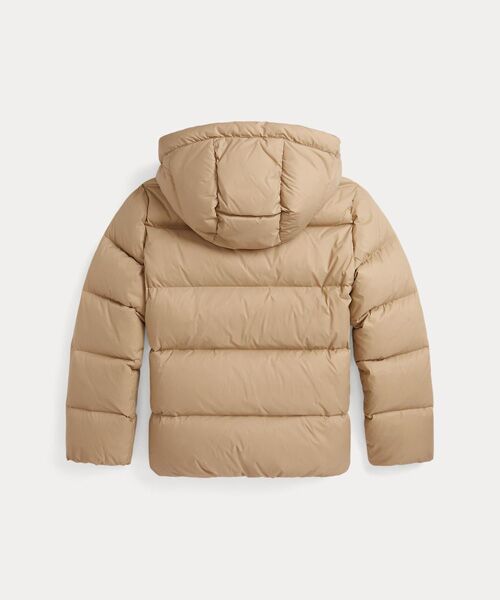 ガールズ 7才～16才)ダウン フーデッド ジャケット （ダウンジャケット