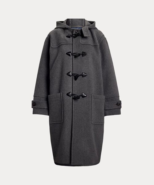 セール】 ウール フーデッド トグル コート （ダッフルコート）｜POLO