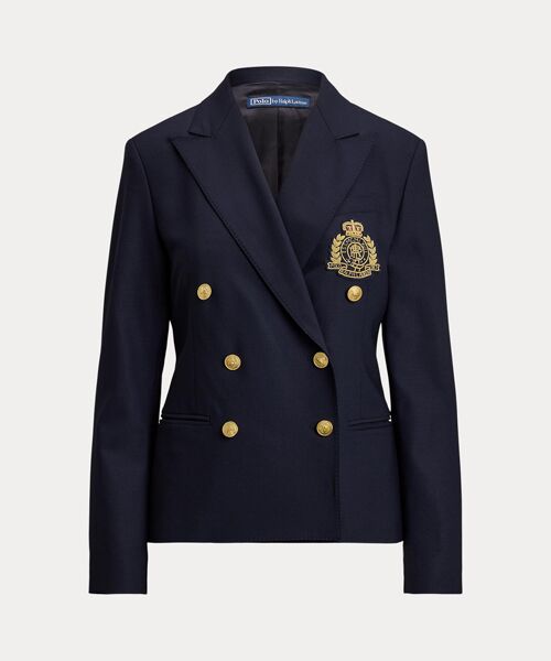 ダブルブレステッド クレスト ブレザー （テーラードジャケット