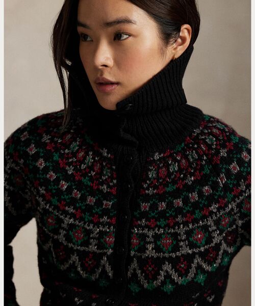 セール】 フェア アイル ウールブレンド カーディガン （カーディガン