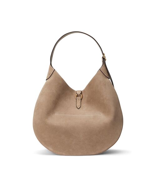 Polo ID スエード ラージ ショルダー バッグ （ショルダーバッグ