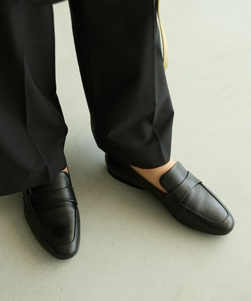 リーガル F63R フラットローファー ブラック フラットシューズ