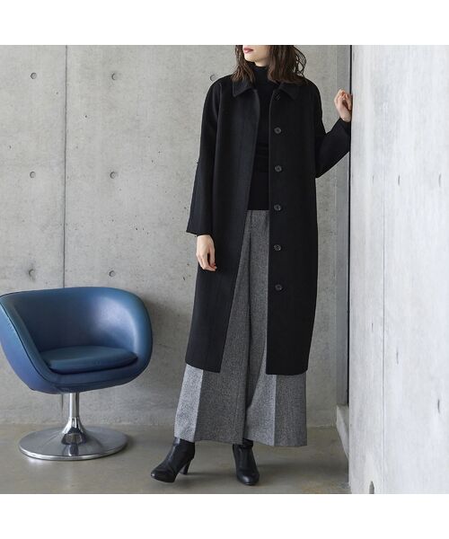 R-ISM名品アイテム】カシミア100％ロングコート （その他アウター）｜R