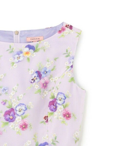 セール】 WINTER PANSY ドレス （ロング・マキシ丈ワンピース）｜TOCCA