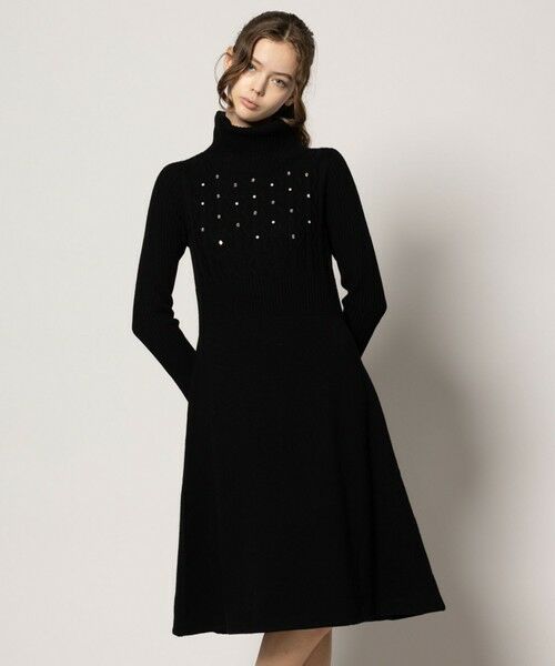 セール】 ICE BOX ニットドレス （ミニ丈・ひざ丈ワンピース）｜TOCCA