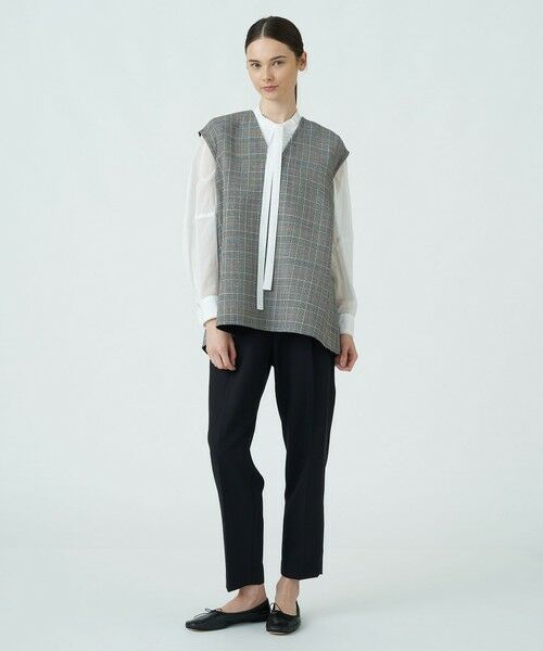 セール】 タッターグレンチェック 4-wayジレ （ベスト）｜TOMORROWLAND