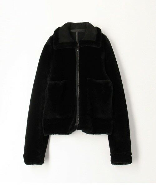 ラムレザー ムートンジャケット （その他アウター）｜TOMORROWLAND