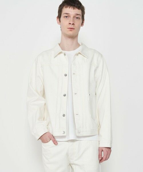 リユースシーアイランドコットン デニムジャケット （Gジャン・デニム