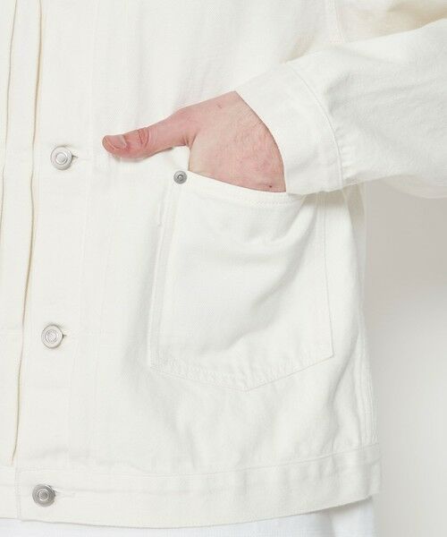 リユースシーアイランドコットン デニムジャケット （Gジャン・デニム