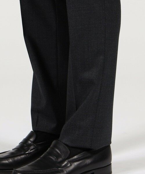 セール】 Super120'sストレッチウールツイル スリムスラックス