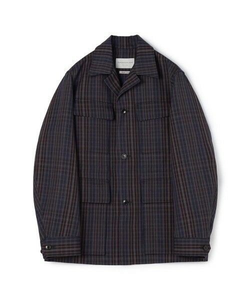 セール】 シェットランドウールツイード サファリジャケット